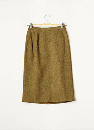 Jupe mi-longue taille normale vert JUMFIL femme