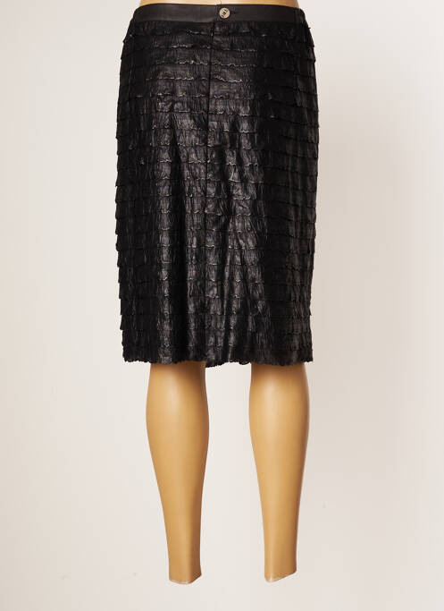 Jupe mi-longue noir JUMFIL pour femme