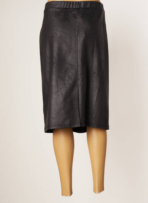 Jupe mi-longue noir JUMFIL pour femme