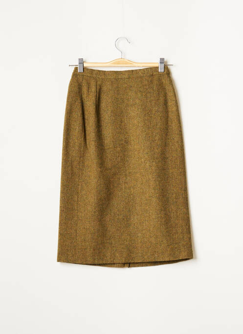 Jupe mi-longue vert JUMFIL pour femme