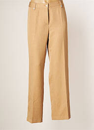 Pantalon flare taille élastique taille normale beige SAINT HILAIRE femme