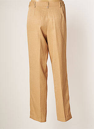 Pantalon flare taille élastique taille normale beige SAINT HILAIRE femme