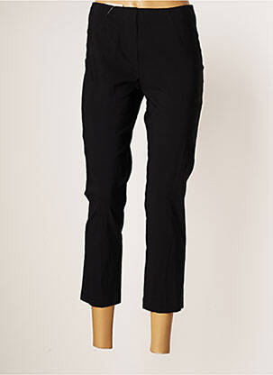 Pantalon 7/8 taille haute taille haute noir JUMFIL femme