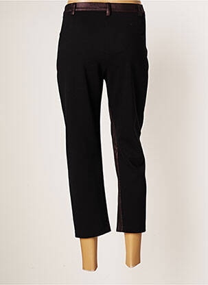 Pantalon 7/8 stretch taille normale marron JUMFIL femme
