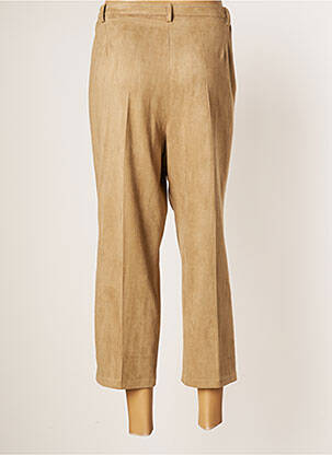 Pantalon 7/8 stretch taille normale marron JUMFIL femme