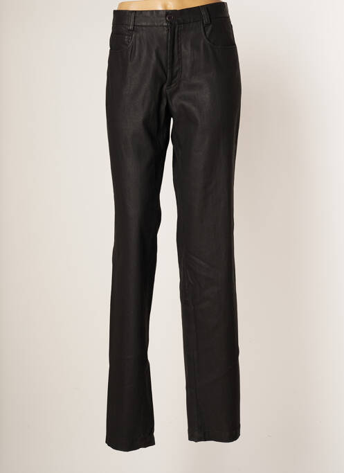 Pantalon droit taille normale taille normale noir JUMFIL homme