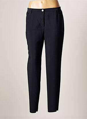 Pantalon droit stretch taille normale bleu JUMFIL femme