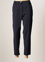 Pantalon 7/8 stretch taille normale bleu JUMFIL femme