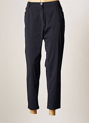 Pantalon 7/8 stretch taille normale bleu JUMFIL femme
