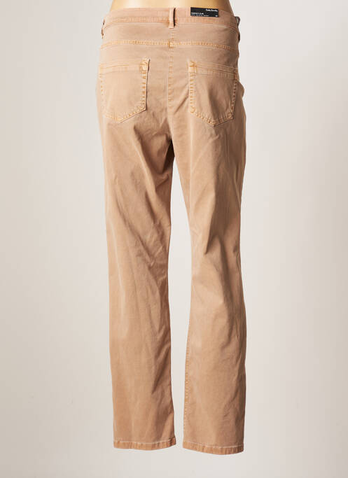 Pantalon slim tissage popeline taille normale marron BETTY BARCLAY femme