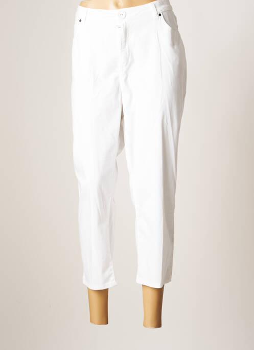Pantalon 7/8 blanc JUMFIL pour femme