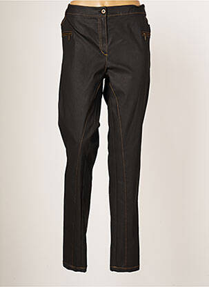 Pantalon slim taille normale taille normale noir JUMFIL femme