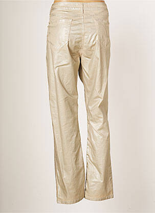 Pantalon slim taille normale taille normale beige LAUREN VIDAL femme