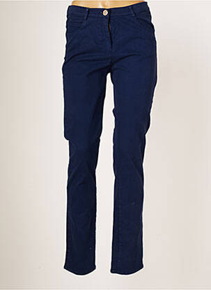 Pantalon slim taille normale taille normale bleu JUMFIL femme