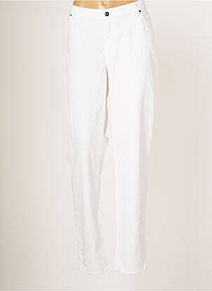 Pantalon droit blanc JUMFIL pour femme