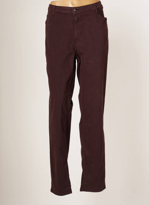 Pantalon slim taille normale taille normale violet JUMFIL femme