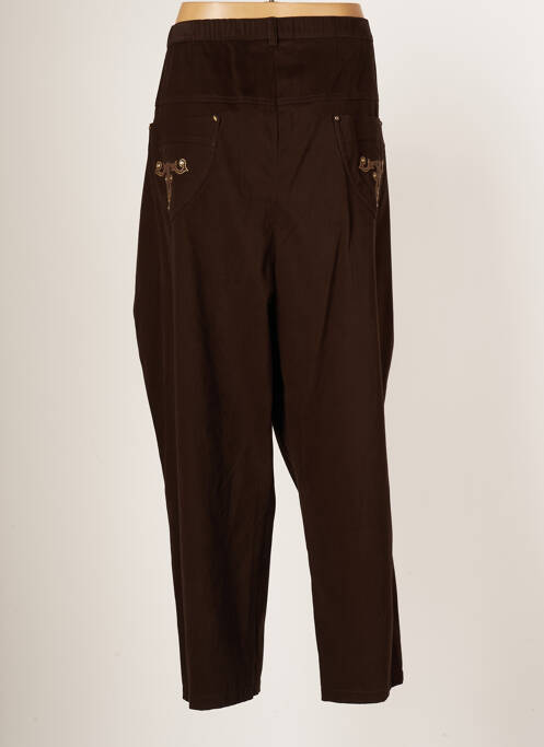 Pantalon droit marron JUMFIL pour femme