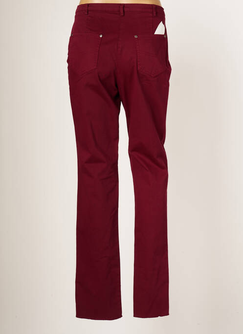 Pantalon droit rouge JUMFIL pour femme