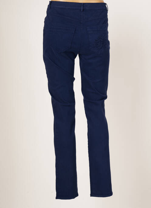 Pantalon slim bleu JUMFIL pour femme
