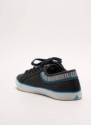 Baskets fermeture lacets bout rond noir LE COQ SPORTIF garcon