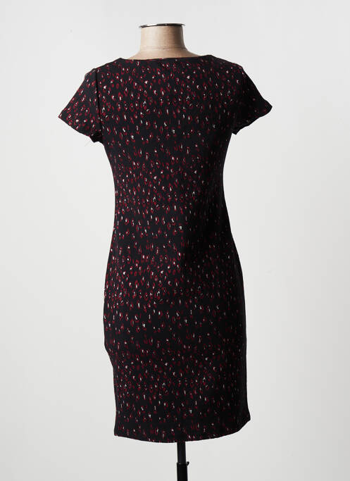 Robe courte manches courtes manches courtes noir CAMAIEU femme