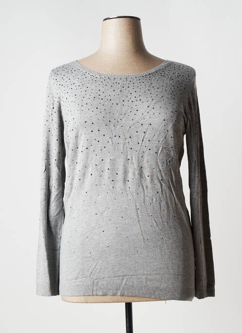 Pull gris DAMART pour femme