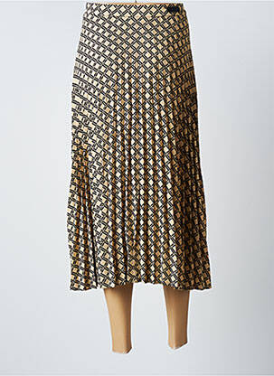 Jupe longue taille haute beige SALSA femme