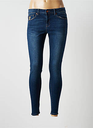 Jeans skinny bleu LOIS pour femme