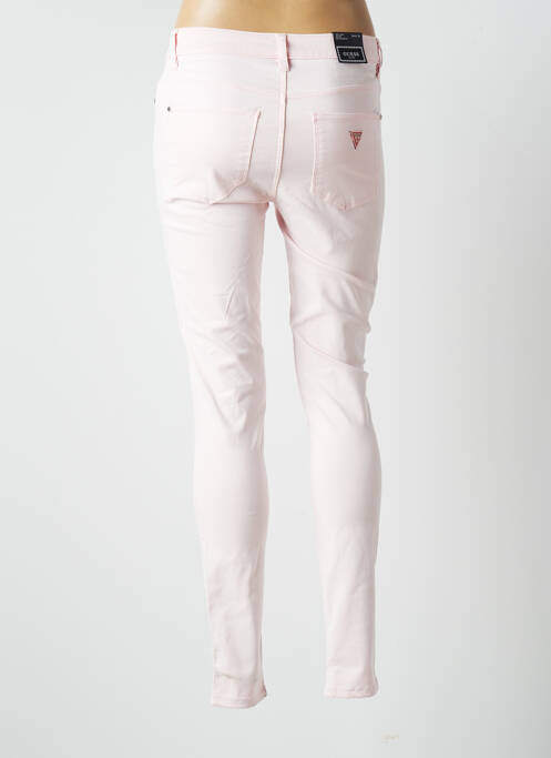 Pantalon slim rose GUESS pour femme