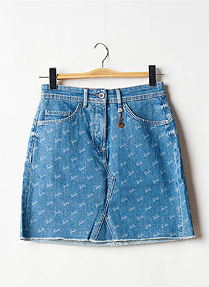 Jupe courte poches bleu SALSA femme