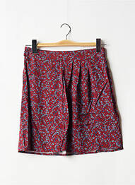 Jupe courte taille haute rouge BONOBO femme