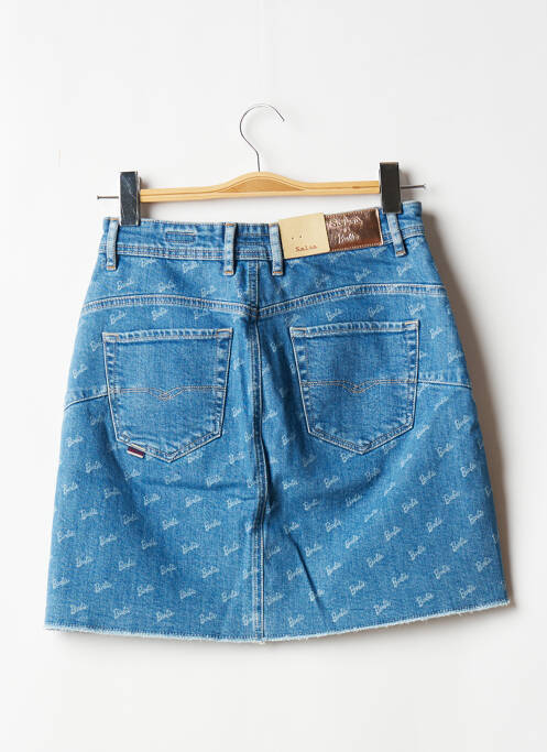 Jupe courte bleu SALSA pour femme