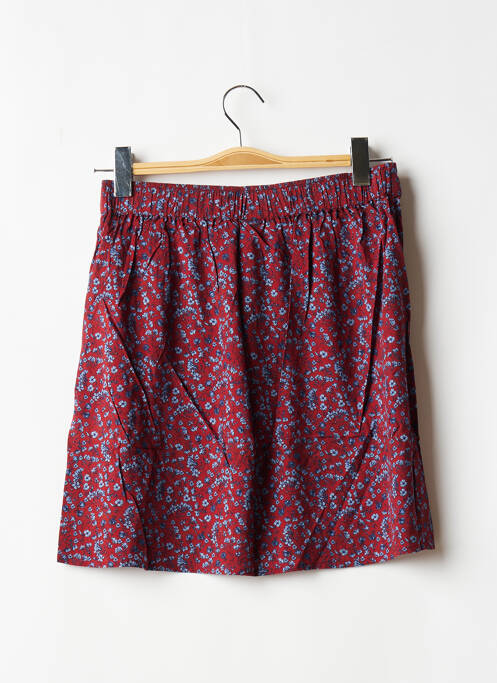 Jupe courte rouge BONOBO femme