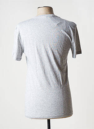 T-shirt tissage chiné manches courtes gris G STAR homme