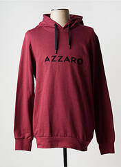 Sweat-shirt rouge AZZARO pour homme seconde vue