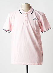 Polo rose KAPPA pour homme seconde vue