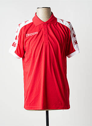 Polo rouge KAPPA pour homme
