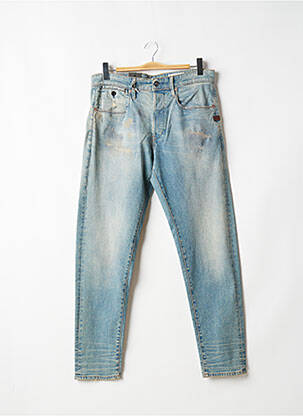 Jeans coupe slim fermeture boutonnée sur le devant taille normale bleu G STAR homme