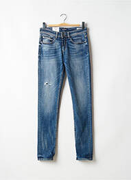 Jeans coupe slim slim taille normale bleu BONOBO homme