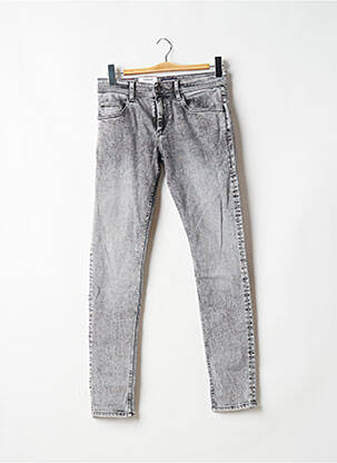 Jeans skinny gris BONOBO pour homme