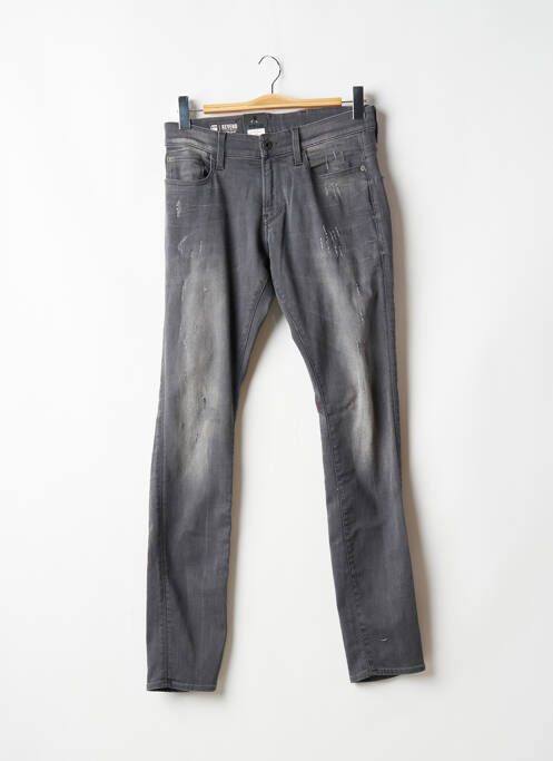 Jeans coupe slim slim taille normale gris G STAR homme
