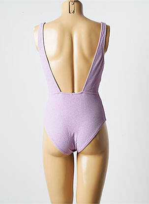 Maillot de bain 1 pièce stretch violet PRINCESSE TAM-TAM femme