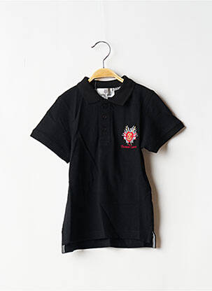Polo coupe cintrée manches courtes noir CXL BY CHRISTIAN LACROIX garçon