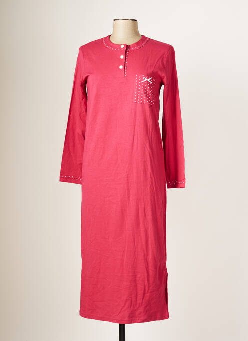 Chemise de nuit rouge DAMART pour femme