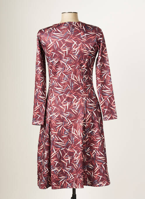 Robe mi-longue marron DAMART pour femme