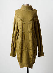 Robe pull vert LOIS pour femme seconde vue