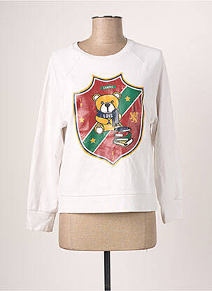 Sweat-shirt tissage jersey manches longues blanc LOIS homme