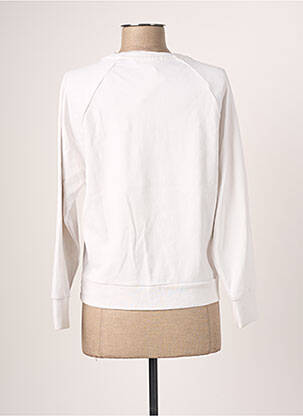 Sweat-shirt stretch manches longues blanc LOIS homme
