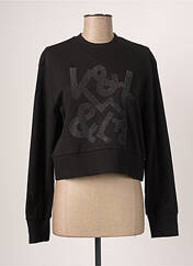 Sweat-shirt noir VICTORIO & LUCCHINO pour femme seconde vue
