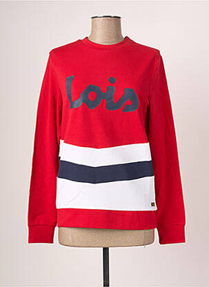 Sweat-shirt rouge LOIS pour femme